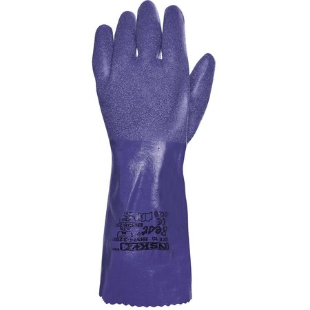 SHOWA SHOWA NSK24 Chemical-Resistant 15-mil Biodegradable Nitrile Gloves NSK24-11